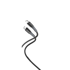 XO Q226A USB-C - Lightning 1m, USB kábel, fekete 27W mobiltelefon kellék
