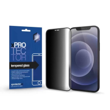 xPRO Apple iPhone 15 Pro Tempered Glass 0.33 Full 3D Black (FG) PRIVACY kijelzővédő üveg (128857) mobiltelefon kellék