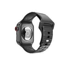 xPRO Apple Watch sport szilikon szíj Fekete 38mm/40mm/41mm okosóra kellék