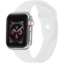 xPRO Apple Watch szilikon sport szíj Fehér 38mm / 40mm / 41mm okosóra kellék