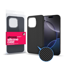 xPRO ™ CarbonSkin MagSafe fekete tok Apple iPhone 15 Pro készülékhez tok és táska