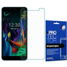 xPRO LG K20 (2019), Xpro üvegfólia, 0,33mm vékony, 9H, Sík részre mobiltelefon kellék