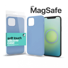 xPRO MagSafe rögzítésű Soft Touch Szilikon tok Apple Iphone 15 készülékhez - világoskék tok és táska