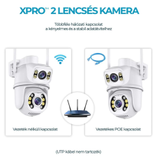 xPRO NAKAVISION by C1 Okos IP kamera - FEHÉR (1297940000002) megfigyelő kamera