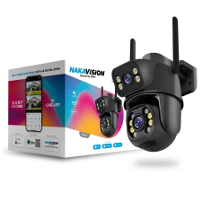 xPRO NAKAVISION C1 3+3MP IP kamera 4/12mm fekete megfigyelő kamera
