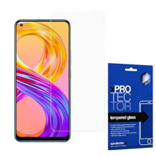 xPRO Realme 8, 8 Pro, Xpro üvegfólia, 0,33mm vékony, 9H, Sík részre mobiltelefon kellék