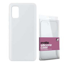 xPRO SAMSUNG Galaxy A41 (SM-A415F), Xpro szilikon mobiltok, Fehér, Matt tok és táska