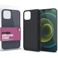 xPRO Samsung Galaxy S24 Ultra SM-S928, Szilikon tok, színes gombokkal, Xprotector Matte, áttetsző/fekete tok és táska