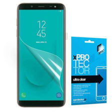 xPRO SAMSUNG SM-J600F Galaxy J6 (2018), Xpro fólia, Clear, 1db, Sík részre mobiltelefon kellék