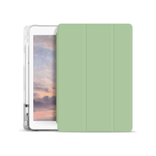 xPRO Smart Book Apple iPad 10,9" (2022) 10. világoszöld tok átlátszó szilikon hátlappal (127715) (Xpro127715) tablet tok