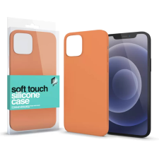 xPRO Soft Touch Silicon Case iPhone 15 Pro Max narancssárga tok és táska