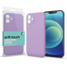 xPRO Soft Touch Silicone Case Slim iPhone 13 lila tok és táska