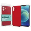 xPRO Soft Touch Silicone Case Slim Xiaomi Redmi Note 9 Pro 5G / Mi 10T Lite 5G piros