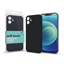 xPRO Soft Touch szilikon tok Slim Fekete Apple iPhone 12 Mini készülékhez tok és táska