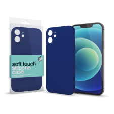 xPRO ™ Soft Touch szilikon tok Slim sötétkék Apple iPhone 16 készülékhez tok és táska