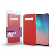 xPRO Szilikon matte tok ultravékony korallpiros Samsung S20 készülékhez tok és táska