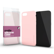  XPRO™ Szilikon matte tok ultravékony Púder pink Apple iPhone 16 Plus készülékhez tok és táska