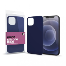xPRO Szilikon matte tok ultravékony sötétkék Apple iPhone 12 / 12 Pro készülékhez tok és táska