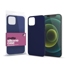 xPRO ™ Szilikon matte tok ultravékony sötétsötétkék Apple iPhone 12 Pro Max készülékhez tok és táska