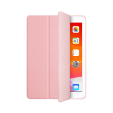 xPRO tector Apple Ipad 10.2" (2019) Smart book tok pencil tartóval átlátszó hátlappal pink (121150) (x121150) - Tablet tok tablet tok