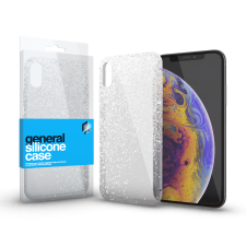 xPRO tector XPRO™ Szilikon tok ultravékony csillámos átlátszó Samsung S21+ készülékhez tok és táska