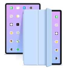Xprotector Apple iPad Mini (2021) (8.3), mappa tok, szilikon hátlap, Smart Case, Xprotector Smart Book Flip, világoskék tablet tok