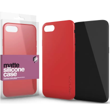 Xprotector Apple iPhone 15, Szilikon tok, ultravékony, matt, Xprotector Matte, piros tok és táska