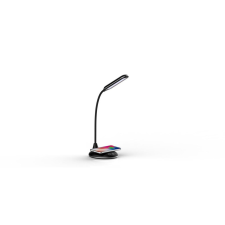 Xprotector asztali lámpa vezeték nélküli telefontöltő funkcióval fekete (119980) világítás