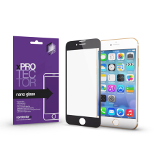 Xprotector Nano Glass Apple iPhone SE (2020)/8/7 fekete-átlátszó kijelzővédő fólia mobiltelefon kellék
