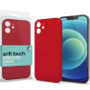 Xprotector Samsung Galaxy S22 Plus 5G SM-S906, Szilikon tok, Xprotector Soft Touch Slim, piros