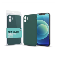 Xprotector Soft Touch Slim szilikon tok, Apple iPhone 14 Plus, sötétzöld tok és táska