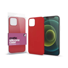 Xprotector Szilikon matte tok ultravékony korallApple iPhone 15 Pro, piros tok és táska