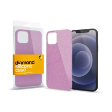 Xprotector Szilikon tok Diamond Apple iPhone 15, Pink tok és táska