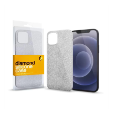 Xprotector Szilikon tok Diamond Apple iPhone 15 Pro, Ezüst tok és táska