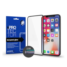 Xprotector Tempered Glass Full 2.5D kijelzővédő üvegfólia, Samsung Galaxy S24, fekete mobiltelefon kellék