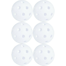 Xqmax Unihoc Match Ball - 6db floorball labda, fehér sportjáték