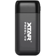 Xtar PB2SL V2 akkumulátor töltő fekete vadász és íjász felszerelés
