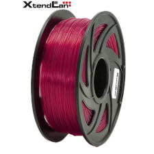 XtendLan Filament PLA 1.75mm 1 kg - Átlátszó vörös nyomtató kellék