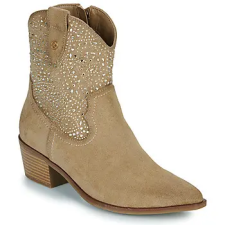 XTI Csizmák 144309-BEIGE Bézs 39 női csizma, bakancs
