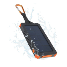 Xtorm XR103 Solar Vízálló Power Bank 5000mAh Fekete/Narancssárga power bank