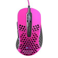 Xtrfy M4 RGB gamer egér (USB, rózsaszín) egér