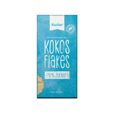 Xucker Fehér csoki kókusszal és pelyhekkel (hozzáadott cukor nélkül) 80g csokoládé és édesség