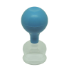 XX ÜVEGKÖPÖLY Gumilabda-pumpával 4 cm