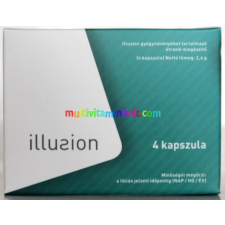 XXL Powering Illusion 4 db kapszula gyógynövényekkel, természetes potencianövelés Urak részére vágyfokozó