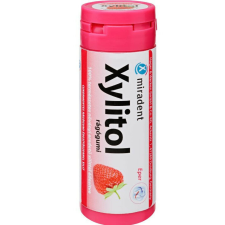 Xylitol gyerekeknek is adható rágógumi eper íz 30 db csokoládé és édesség