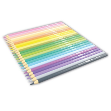 Y-PLUS Színes Ceruza Y-Plus Rainbow Pastel, háromszögletű, 24 db-os készlet színes ceruza