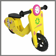 Yakimoto kid Allegro fa futóbicikli sárga 5035 lábbal hajtható járgány