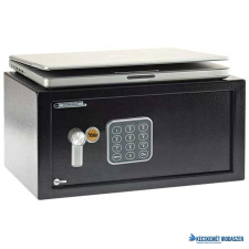 Yale Laptopszéf, elektronikus zár, 24 l, 200x430x350 mm,YALE "YLV/200/DB1" széf