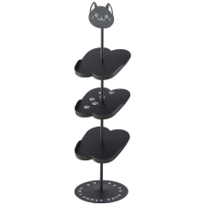 Yamazaki Cat 7964, 4 párhoz, 18 cm széles, fém/műanyag, fekete (7964) bútor