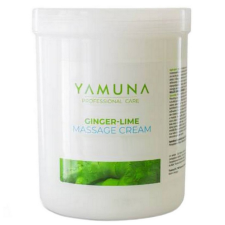 Yamuna zsíros masszázskrém gyömbér-lime illattal masszázsolaj és gél